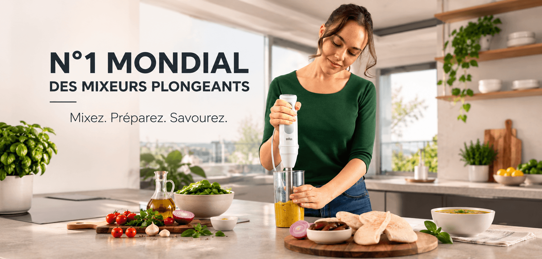 Offre Spécial— Braun Mixeur à 290 DT